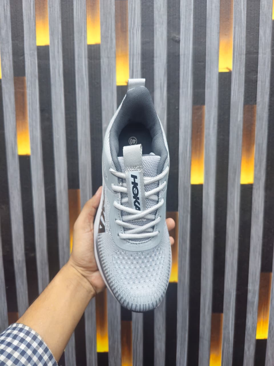 ‘HOKA’ Built for the Run. Designed for Everyday Comfort.GREY image 4
