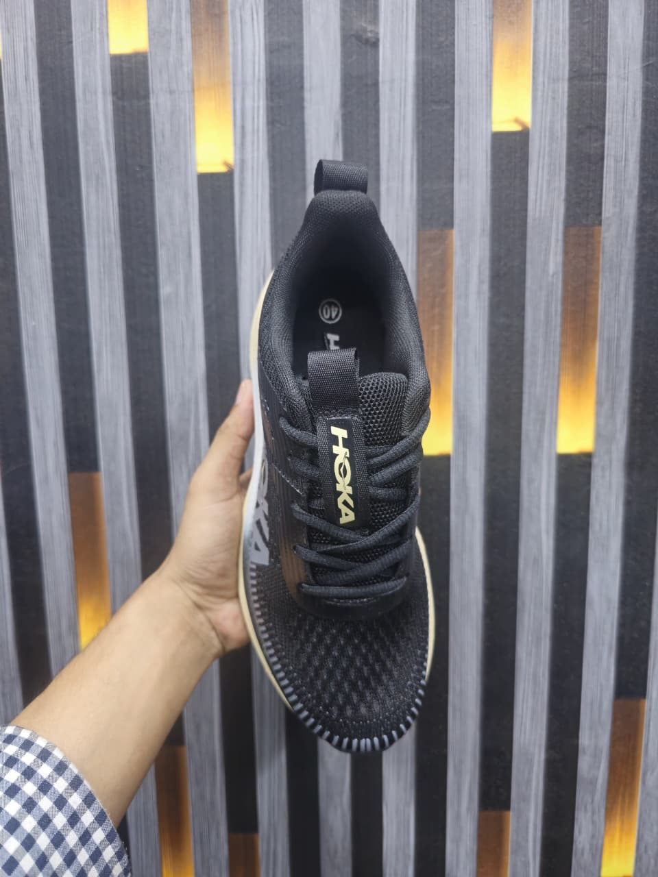 ‘HOKA’ Built for the Run. Designed for Everyday Comfort. BLACK image 3
